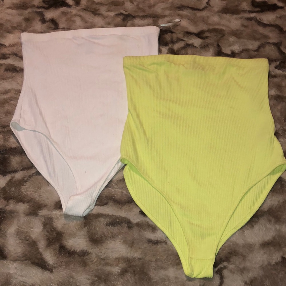 FOREVER 21 tube bodysuits